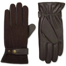 Isotoner Signature Men  s Smart Touch Glove Saddle New Color Brown Size M