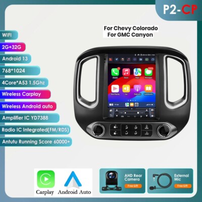 For 2014-2020 Chevrolet Colorado GMC Canyon CarPlay GPS BT Car Stereo Radio 32G