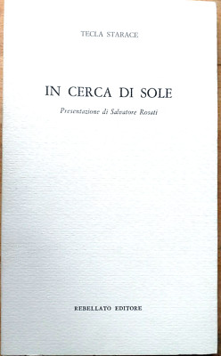Key Starace - AUF DER SUCHE NACH DER SONNE - Rebellierter Verlag, 1969 = Gedichte =