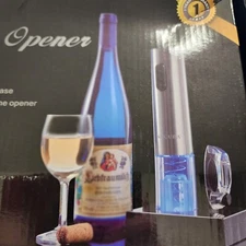 Secura Electric Wine Bottle Opener Automatic Electric Corkscrew Cordless SWO-3N