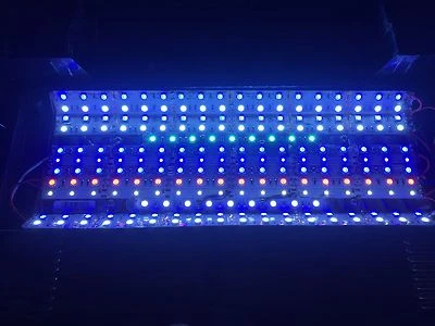 CUSTOM BUILD Coralife Bio-Cube 16 gallon - Full spectrum 80W LED retrofit upgrade reef light