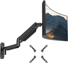 Monitor Wall Mount Fits Max 35 Inch/26.4Lbs Computer Screen, Ultrawide Premium S