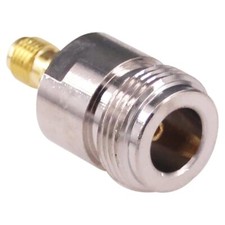 N-Type Female Jack to SMA Female Jack RF Adapter Barrel Connector