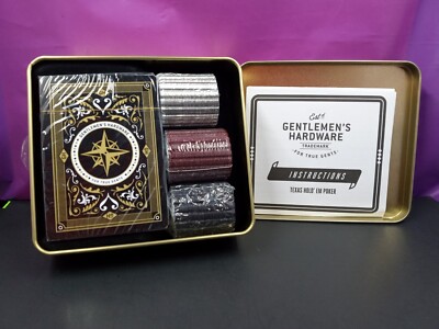 Gentlemen's Hardware Campfire Texas Hold'em Travel Poker Set