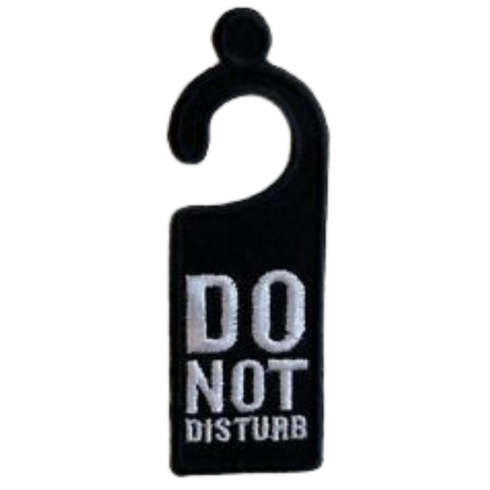 Disturb Badge Iron On Embroidered Sew On Patch
