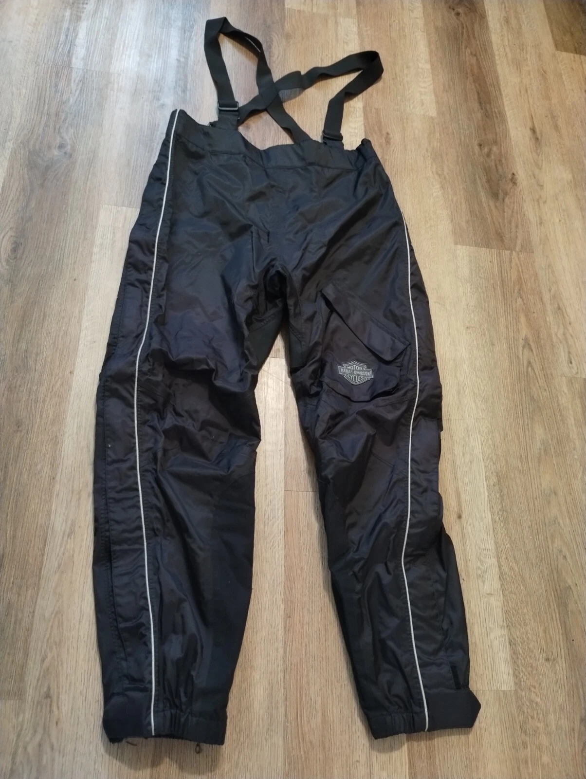 Harley Davidson Pants Men's Adult Sz L Black Biker Motorcycle Outdoor Overalls
Opens in a new window