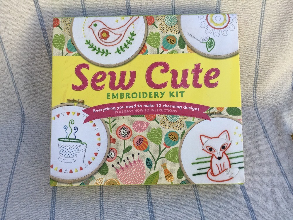 SEW CUTE embroidery kit KID'S CRAFTS makes 12 designs New Complete eBay