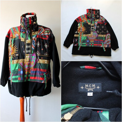 VERY RARE MCM Vintage Colorful Fleece 