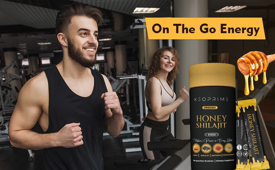 Palitos de miel Shilajit puro del Himalaya con azafrán, ashwagandha, 85 trazas minerales Foto 3 de 4