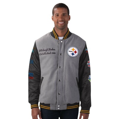 NFL Pittsburgh Steelers 11/15まで　ジャケット Pittsburgh Steelers 6 Time Super Bowl Champions BullPen