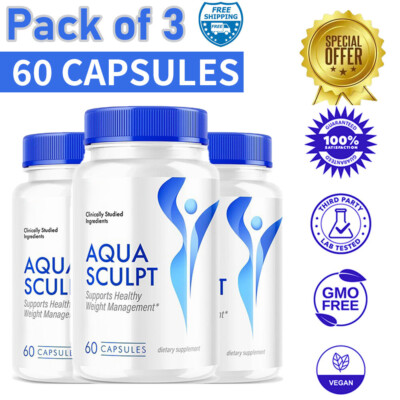 1-3X Maximale Sculpt Advanced Gewichtsverlust Unterstützung Aquasculpt Aqua