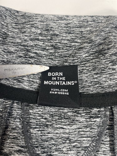 KUHL Felpa con Cappuccio Elasticizzata Leggera Full Zip Donna Grande L Grigio Attivo - Foto 13 di 15