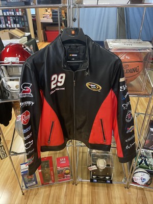 Kevin Harvick NASCAR Leather Jacket 