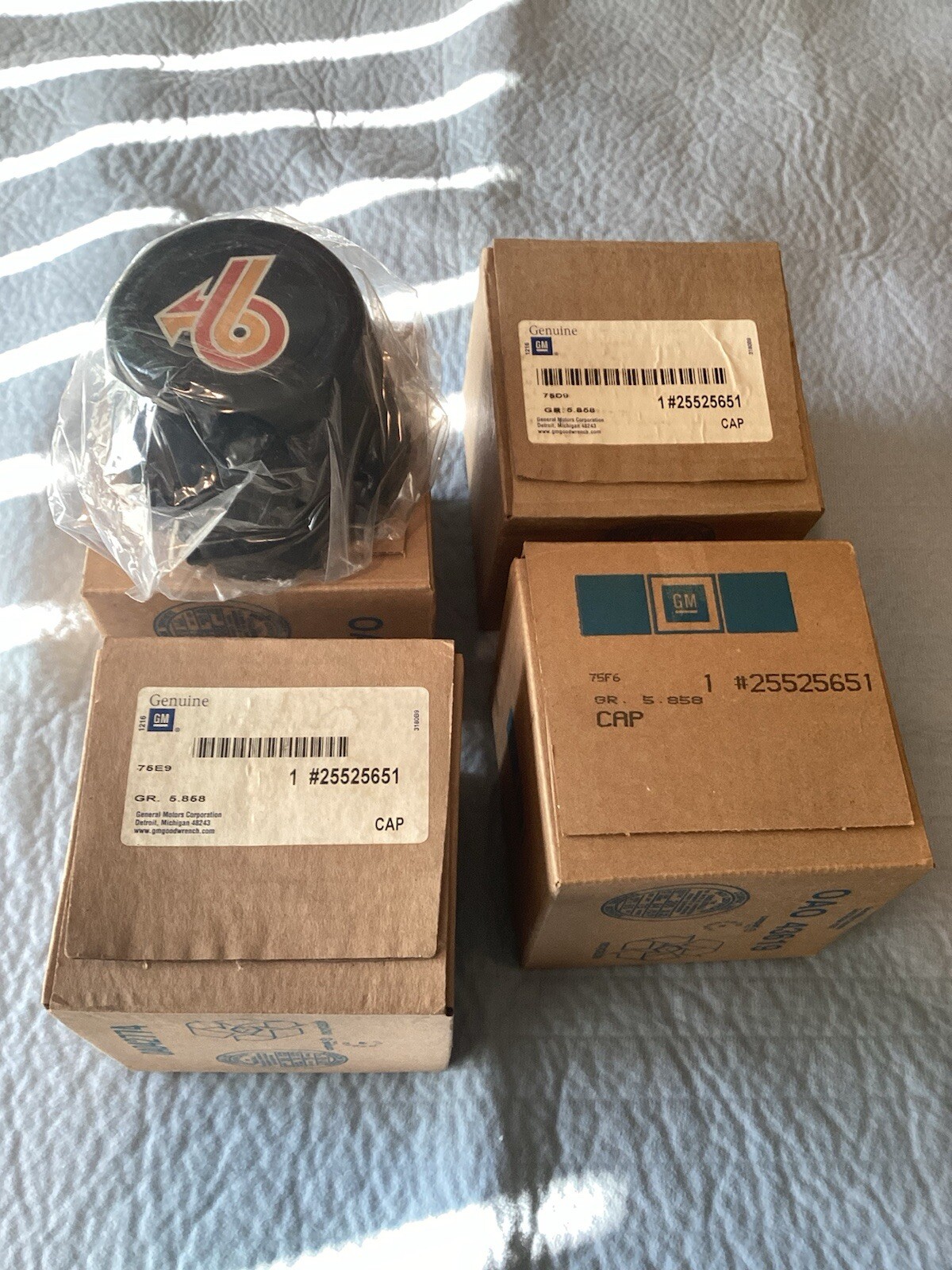 198687 Buick Grand National Four New Original Gm Center Caps In Boxes