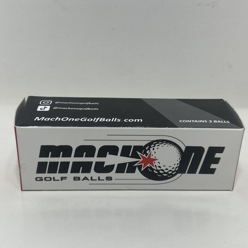 Mach One Golfbälle Streich laut Golfbälle