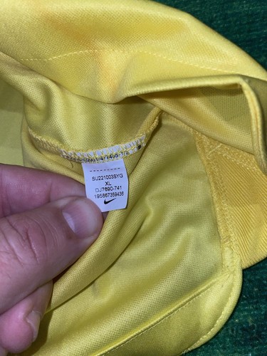 Tottenham Hotspur F.C Hugo Llori #1 Nike Jersey Sz XL Yellow Preowned - Picture 8 of 14