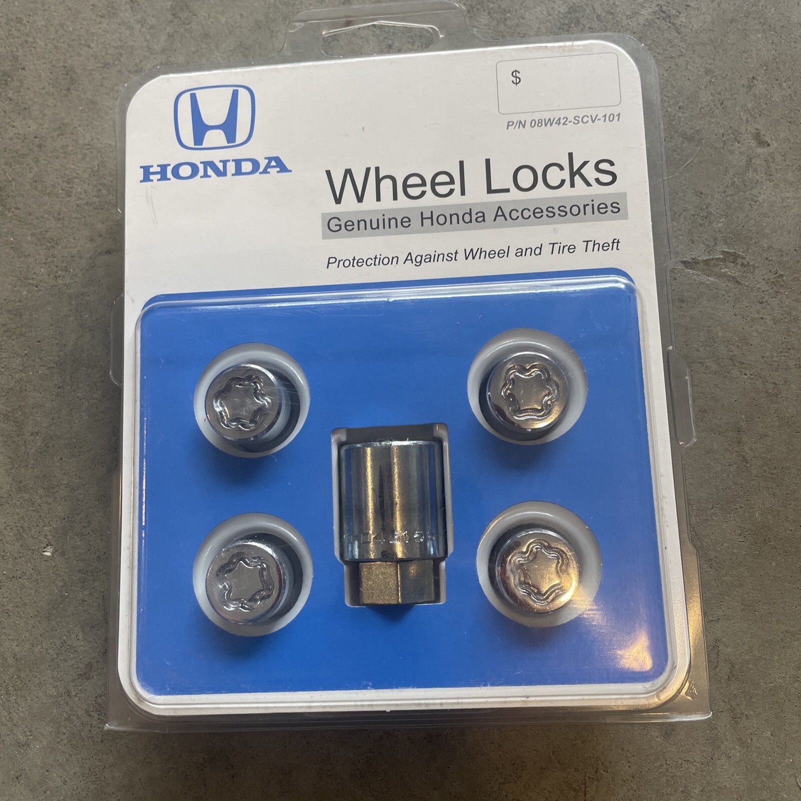 Genuine+OEM+Honda+Wheel+Locks+08+W+42+SCV+101 for sale online eBay