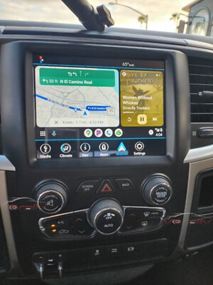 8.4'' 2013-2019 Radio Navigation CarPlay Android 13 WiFi For RAM 1500 2500 3500