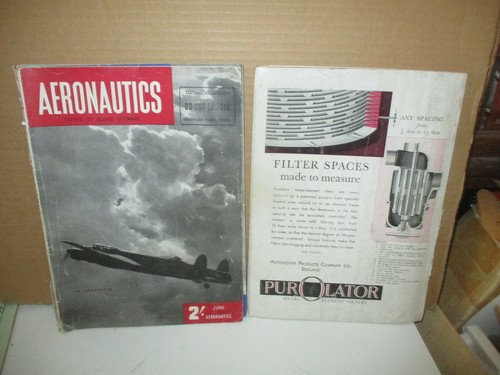 4 Magazine Back Issues: Aeronautics January, May, June, December 1943 - Picture 6 of 10