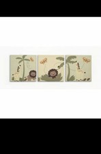 Babies R Us By Design Safari 3-Piece Wall Art