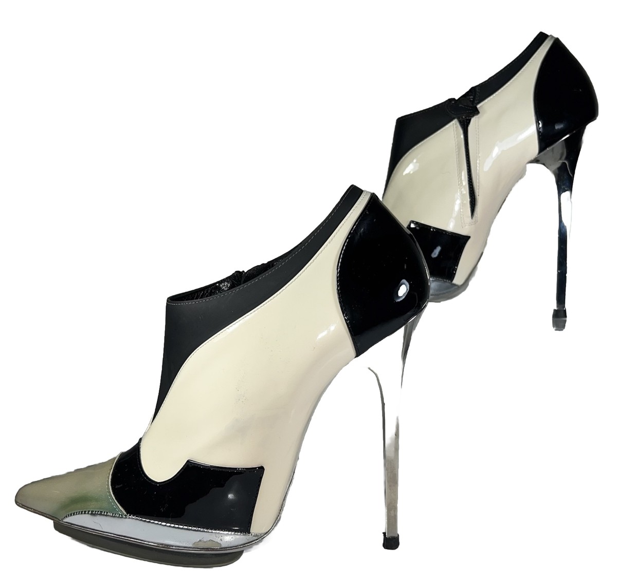BALENCIAGA F/W 2008 Patent Leather Platform Bootie NICOLAS BALENCIAGA F/W 2008 Patent Leather Platform Bootie NICOLAS
