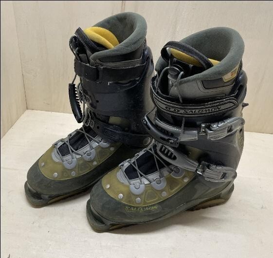 SALOMON Stivali da sci alpino da discesa taglia USA 8 Mondo 26.0 suola esterna 307 mm DH174