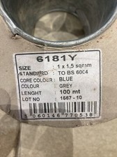 Single Conductor Blue Mains Cable 1.5 Mm 2