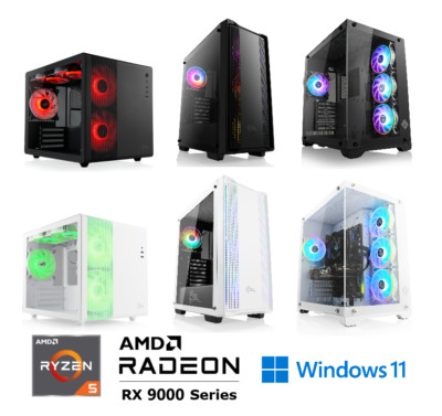Gaming PC AMD Ryzen 5 7500X3D | Radeon RX 9060 XT 16GB | 16GB RAM | 1TB SSD