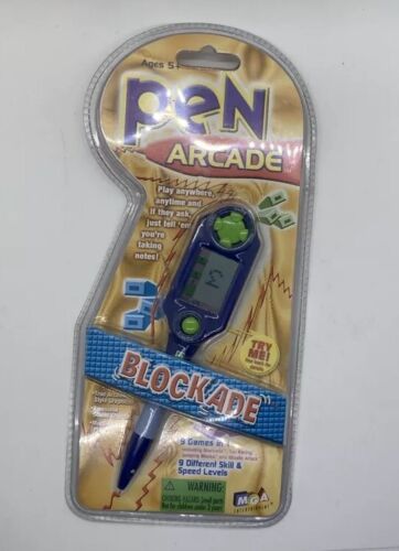 Vintage 2003 Video Game Pen Arcade Blockade - Sealed