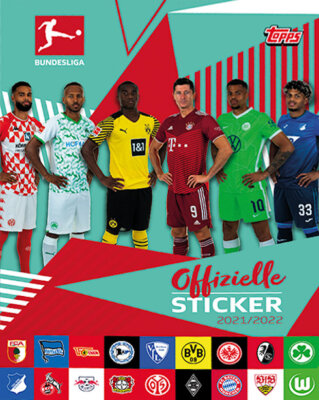 YOU CHOOSE TO CHOOSE YOURS STICKERS TOPPS GERMAN BUNDESLIGA 2022 (1 to 444)