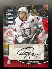 2012-13 Matthew Dumba Auto Autograph