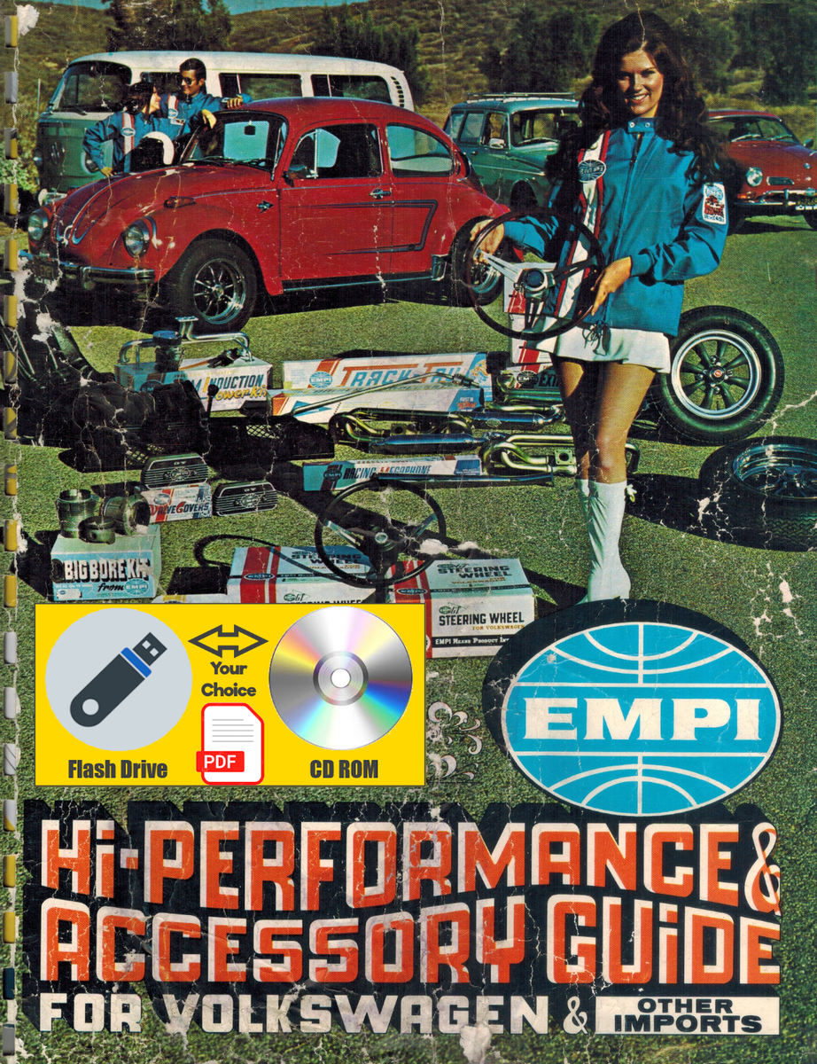 EMPI 1971 Hi-Performance Accessory Guide For Volkswagens PDF File 