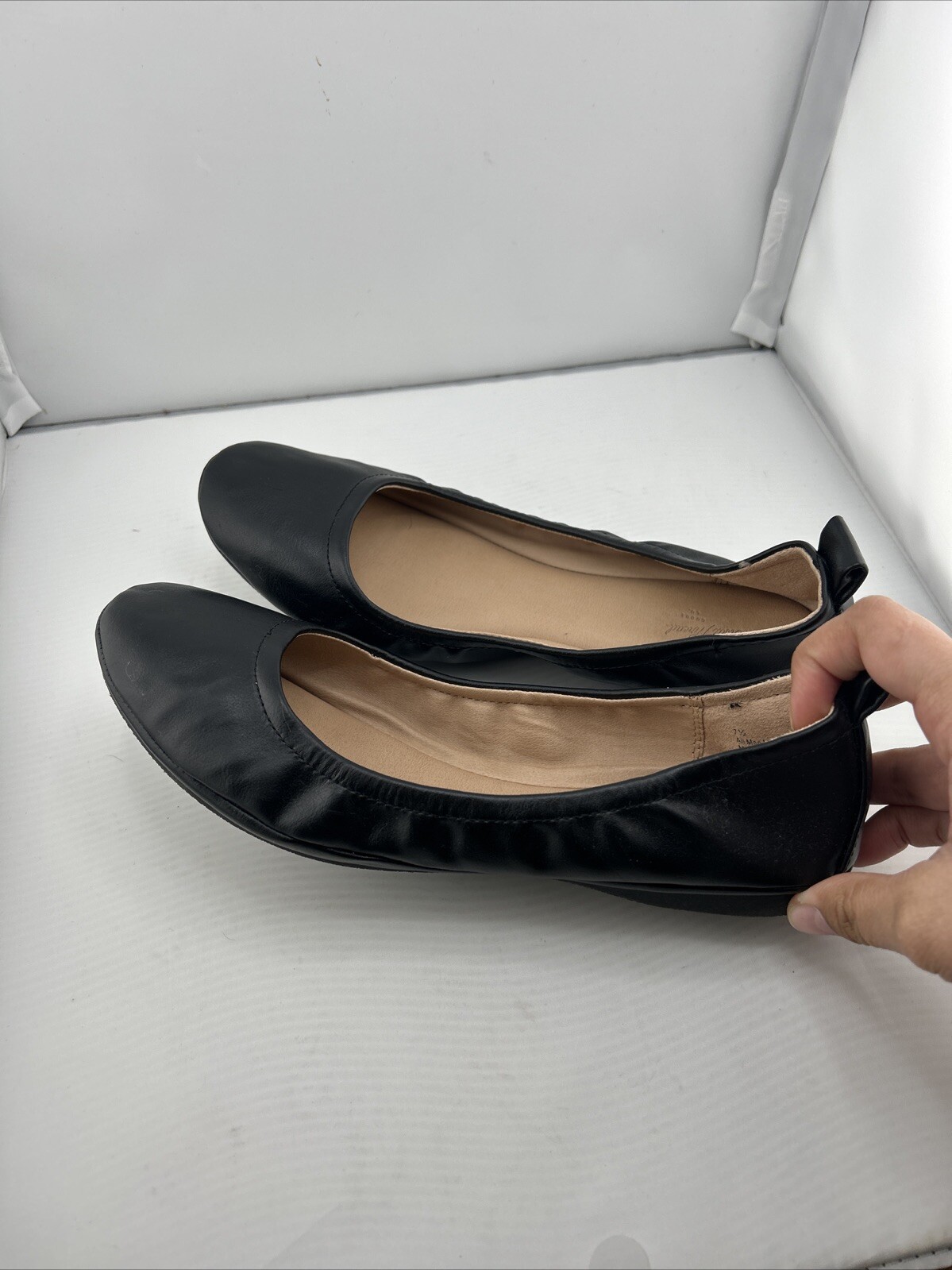 Universal Thread Delaney Black Ballet Flat, Size … - image 4