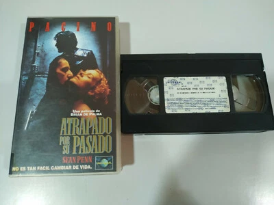 Gefangen nach Ihrem Historische Al Pacino Sean Penn VHS Kassette Spanisch - Bild 1 von 3