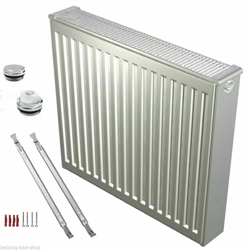 Buderus Kompakt Heizkörper Flachheizkörper Profil Typ 11 21 22 33 im Set - Bild 4 von 4
