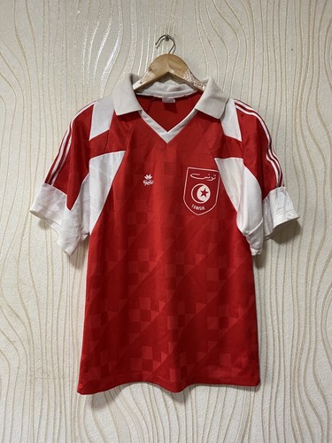 TUNIS HOME FOOTBALL SHIRT SOCCER JERSEY GUIDAS sz 4 XS