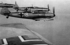 WW2 Picture Photo German Luftwaffe Messerschmitt Bf 109 Jagdgeschwader 1032