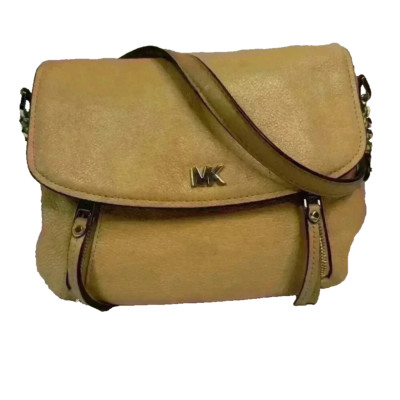Vintage Michael Kors Evie Butternut Pebble Leather Shoulder Bag Purse Boho Indie