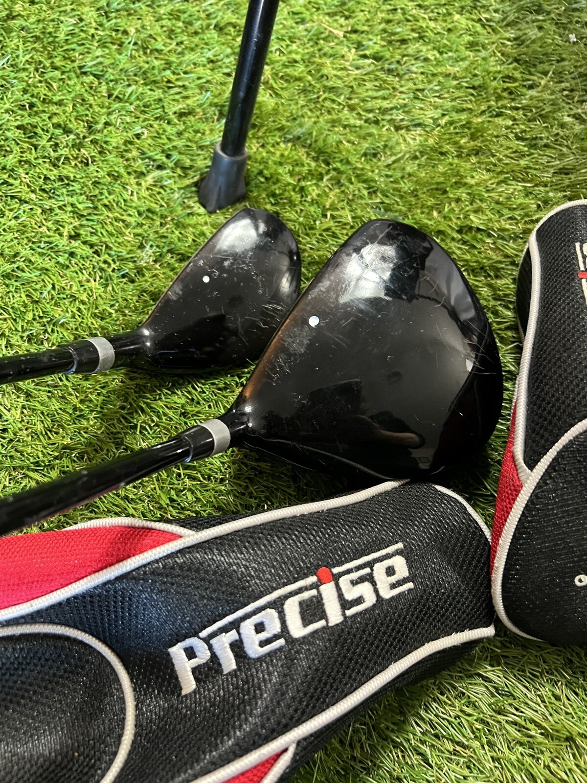 Precise R2 High Launch Kids Golf w/Bag Driver, 25*Hy, 7 Iron, Putter