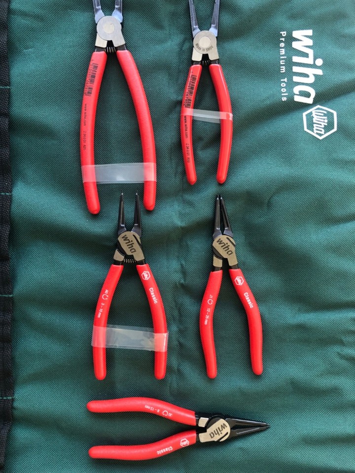 Wiha snap ring pliers 8 piece set eBay