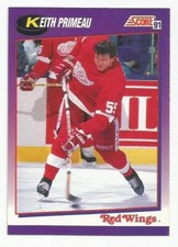 KEITH PRIMEAU 1991-92 SCORE CARD NEAR MINT+ CONDITION