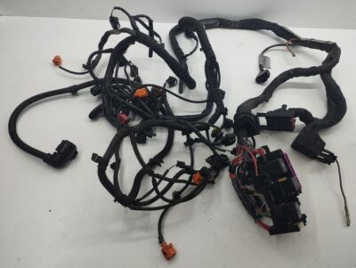 AUDI A6 C7 2012 3.0 TDI V6 RHD AUTO ENGINE WIRING LOOM 4G2971072EF 