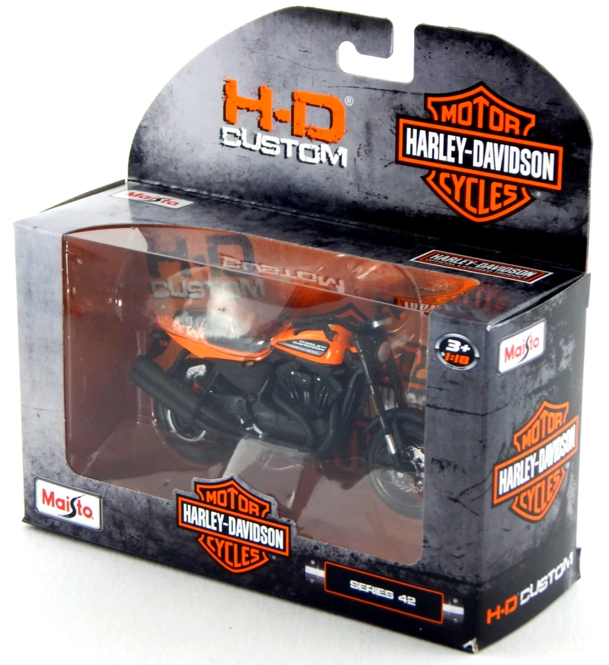 Harley Davidson Motorcycle XR 1200X Maisto Toy H-D Custom Series 42 2011 Foto 3 de 4