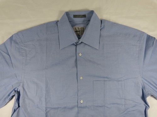 Camisa de vestir XMI platino 100 % algodón azul 15,5 R - Imagen 5 de 11
