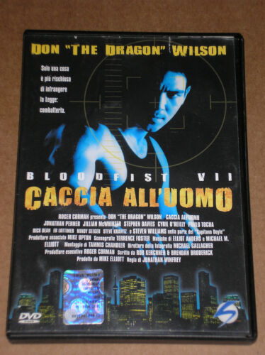 DRAGON FIST VII, CACCIA ALL'UOMO - DVD FILM - Foto 1 di 1