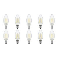 SPL E14 Led-Lampe B35 2W 150Lm 2500K Extra Warmweiß 10 StüCk Dimmbar
