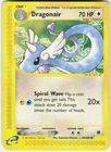 Pokemon Dragonair 75/165 Uncommon Expedition Base Set Pokemon Lightly Played