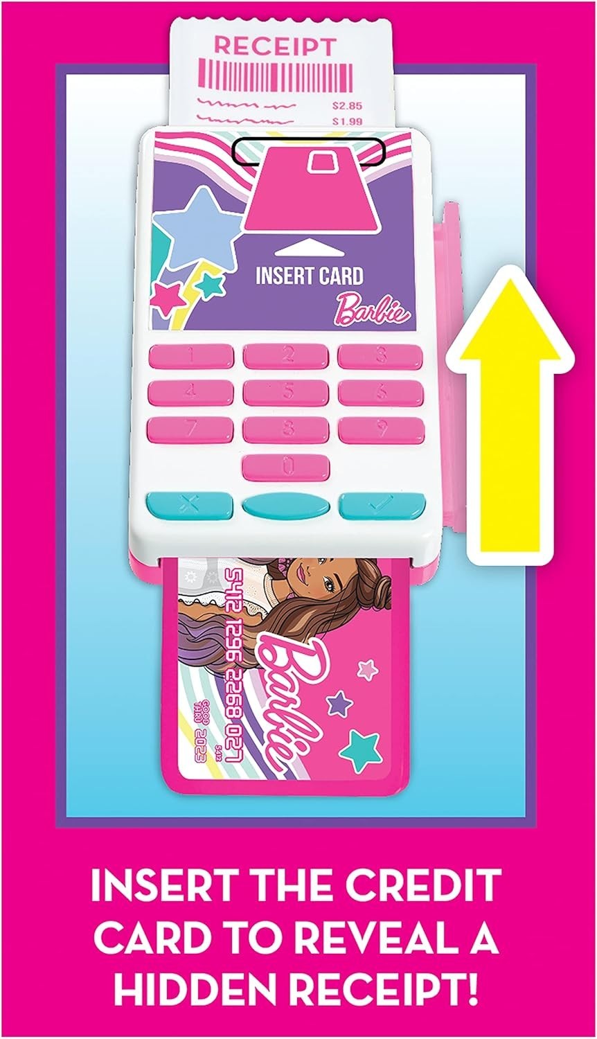 как выглядит Mattel Barbie Just Play Trendy Cash Register w/ Sounds Credit Card Reader фото