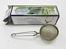 Stainless Tea Strainer Infuser 2 1/2" Mesh Ball Type with Spring Handle