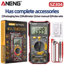 Digital Multimeter Voltmeter AC DC Volt Meter Ohmmeter Auto Range Tester US